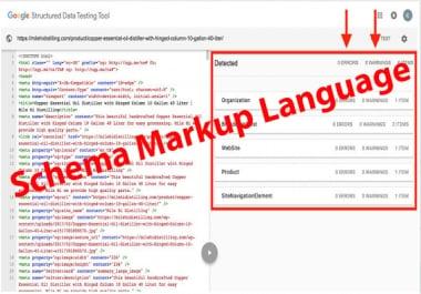 I will create schema markup structured data of rich snippets