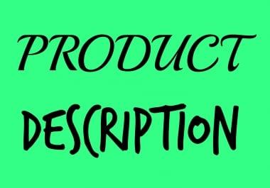 Write an engaging Product description