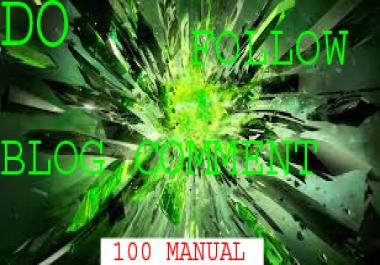 I will provide 100 do follow backlinks