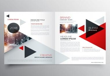 Design your company catalog / booklet