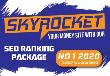 guaranteed no 1 SEO ranking package that will skyrocket your money site