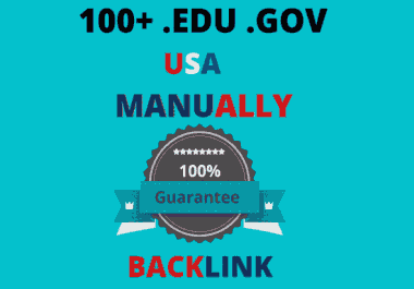 Manually 100+ USA HQ edu/gov backlink up to pr9 for increase rank on Google