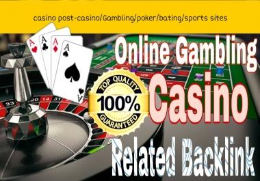 2021 latest update Powerfull 7000+ Backlink All In One Casino Gambling Adult Sites Rank on Google