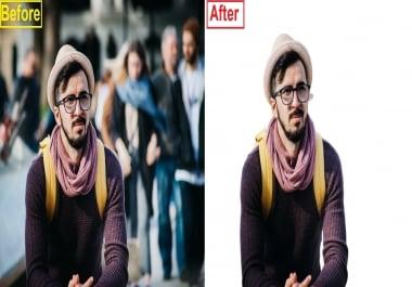 I will remove background of 30 Images or Photos