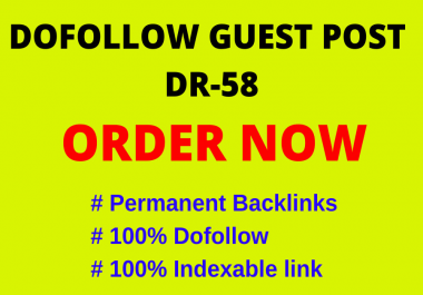 I will do guest post on high authority blogs