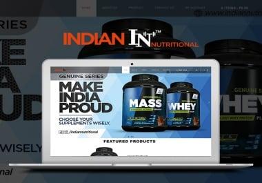Html css website design from psd adobe xd