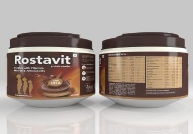 I can create Realistic 3D Packshot / Mockup