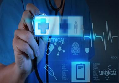 Medical Writer NO WORD LIMIT,  Writing in proficiency about any medical topic