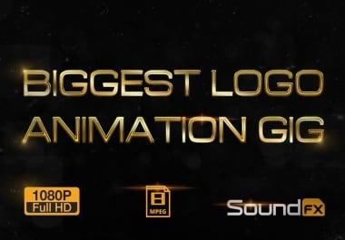 I will create 5 eye catching animated logo intro videos.