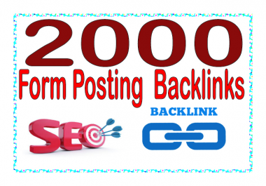 Provide 2000 Forum posting backlinks from PR7 to PR10 and High authority websites