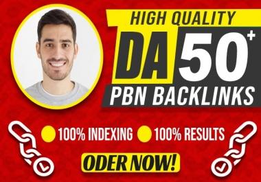 Create 5 High DA 50+ PBN Dofollow backlinks For Good SEO Results
