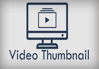 I Will Create Professional Video Thumbnail For Gaming/Vlogging/Tutorials & More