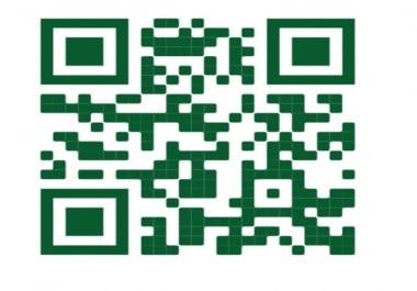 Generate any kind of text,  email,  links or names in to a QR Code