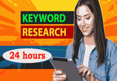 I will do advance SEO keyword research and competitor analysis within 24 hours
