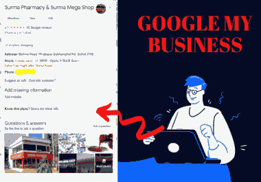 I will create & optimize google my business,  google maps,  maps listing.