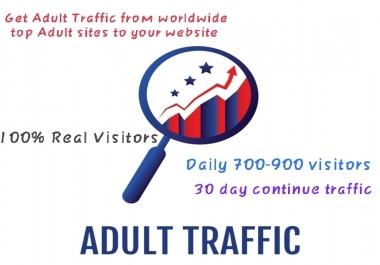 Get Adult Traffic from worldwide top Adult sites to your website