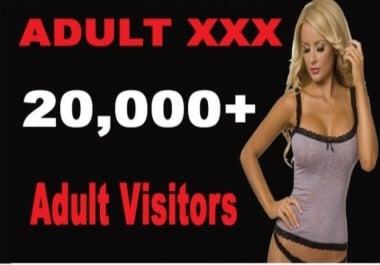 20,000 + Adult Website Traffic for Nine Days -