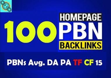 Build premium 100+ PBN Backlink homepage web 2.0 with permanent dofollow Trustfollow for 10