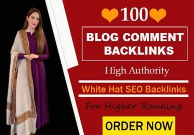 I will Do 150 High Authority Manual Dofollow Blog Comment Backlinks