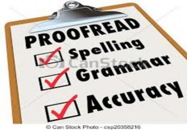 Content Writer, Editing and Proofreading