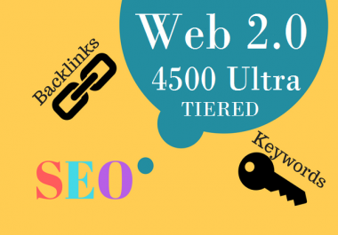 I will build 4500 ultra SEO contextual dofollow authority backlinks