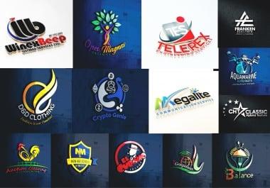 I will Design Professional Minimalist Business logo Design in 24hours