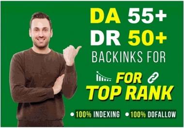 5 Homepage PBN DA,  DR 50+ Permanent Links