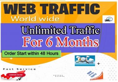 Genuine real Website Traffic for 6 months Only Real Visiters Serious Buyers only