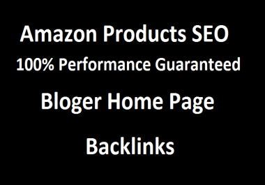 i will create PBN home page blog post 5 Backlinks for your amazon products & your website