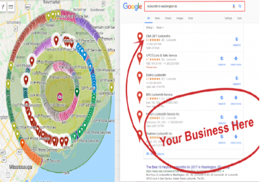 ranking your local business in local areas 3000 google maps point citations local seo