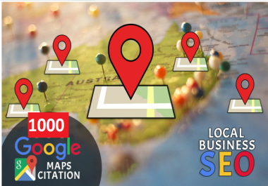 I will escalate traffic on local business with 1k google maps citation