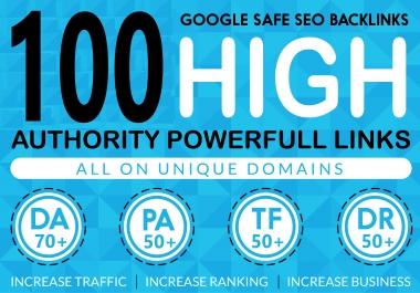 LIMITED TIME OFFER DR50+ 100 High Authority Web 2.0 Dofollow Backlink to rank your site