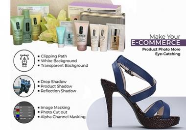 I will do 10 images add drop or natural shadow