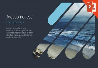 We make world class Power Point Presentations