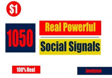 Real Google+ share,  Weblike share,  Pinterest,  Reddit Top SEO Social Signals
