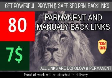 Powerful 80+ PBN Backlink with 40+ Da 40+ PA High Quality unique website link HURRY UP