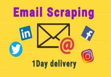 I WILL DO WEB SCRAPING FROM ANY WEBSITES
