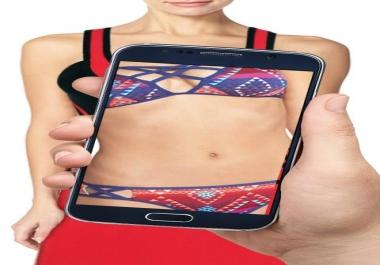 remove clothing via photoshop pro editing