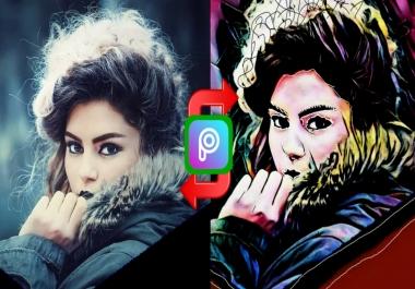 I will make your photo creative in photoshop and retouching your photo with some special filters