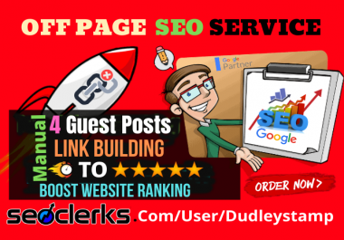 Improve Your Keyword Google Rankings With 4 High DA Guest Posts Strong Backlinks
