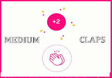 50,000+ Organic Medium Claps to your article