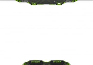 I Will Create Overlays For Streamers