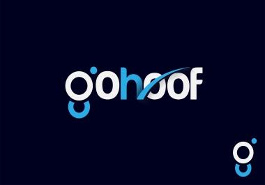 I will design creative and professional text logo design