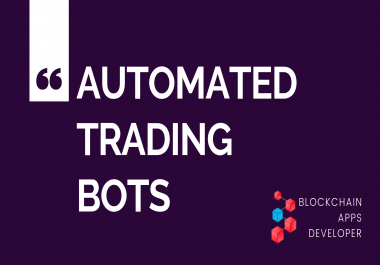 I will deliver Profitable crypto Trading bot for Binance,  Bitfinex,  Bitmex