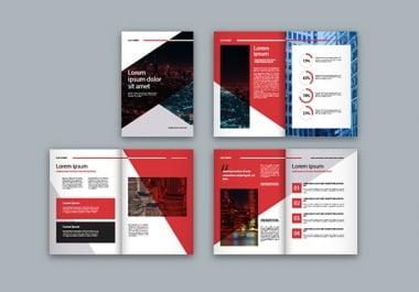 Design A Creative Brochure or Menu,  Catalog