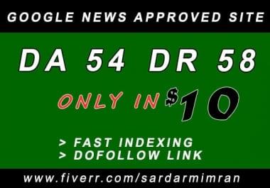 do seo guest posts on google news approved website