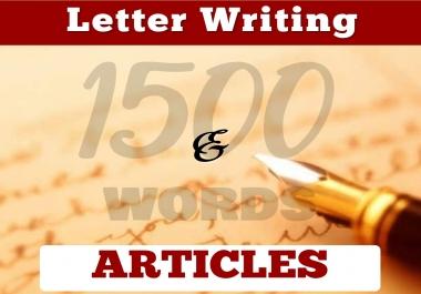 1500 Premium,  Top-Quality,  Professional and Well Researched SEO articles