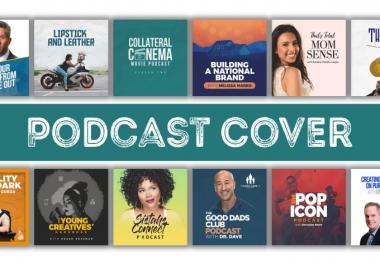 I Will Design Professional Podcast Cover Art