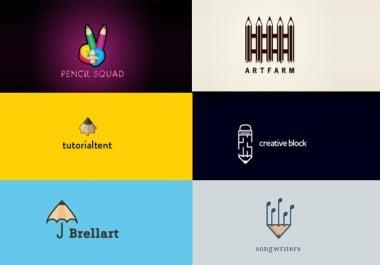 Fast and Amazing logo desing for you