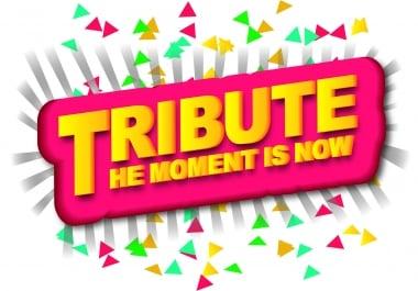 design your company with your logo and web pages